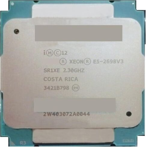 E5 2698 V3 Original Xeon E5-2698V3 2.3GHZ 40M 16CORES 22NM 8GT/s LGA2011-3 135W E5-2698 Processor in Saudi Arabia