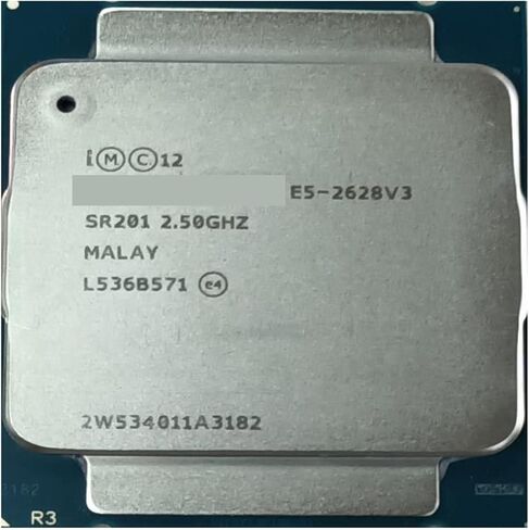 المعالج E5 2628 V3 2.50GHz 8-Core 8-Thread 2628V3 LGA2011-V3 85W 22NM E5-2628V3 CPU E5-2628 in Saudi Arabia