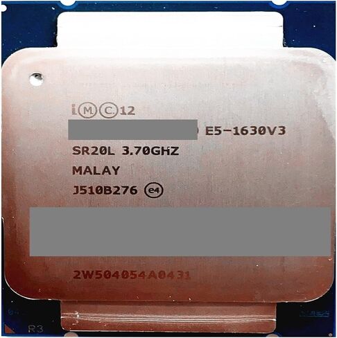 CPU E5-1630V3 SR20L para X99 De 3,70 GHz 4 Núcleos 10M LGA2011-3 E5-1630 V3 Procesador E5 1630V3 in Saudi Arabia