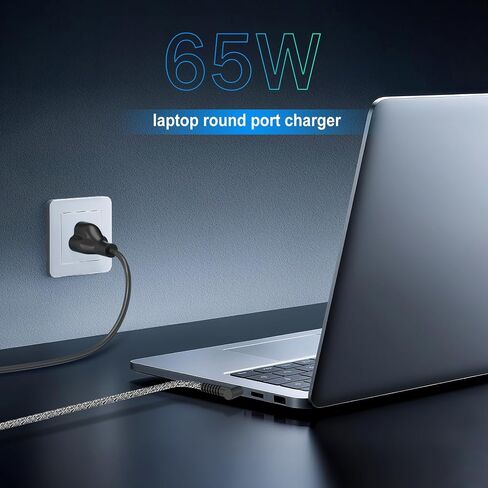 2025 New Slim 65W Laptop Charger استبدال لـ HP Pavilion المحمول الشاحن الشاحن كمبيوتر الحسد SPECTER ELITEBOOK PROBOOK TREAM X360 in Kuwait