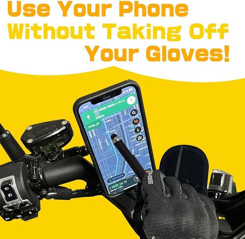 Motorcycle Stylus Pen, Motorcycle Touch Pen, Touchscreen Stylus, Glove-Friendly, Magnetic Stylus, Strong Magnet, Helmet Plate, Anti-Drop Strap, Tank Film, Outdoor use in Saudi Arabia