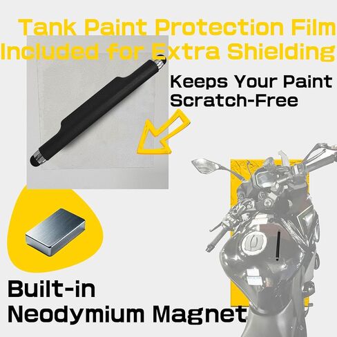 Motorcycle Stylus Pen, Motorcycle Touch Pen, Touchscreen Stylus, Glove-Friendly, Magnetic Stylus, Strong Magnet, Helmet Plate, Anti-Drop Strap, Tank Film, Outdoor use in Saudi Arabia