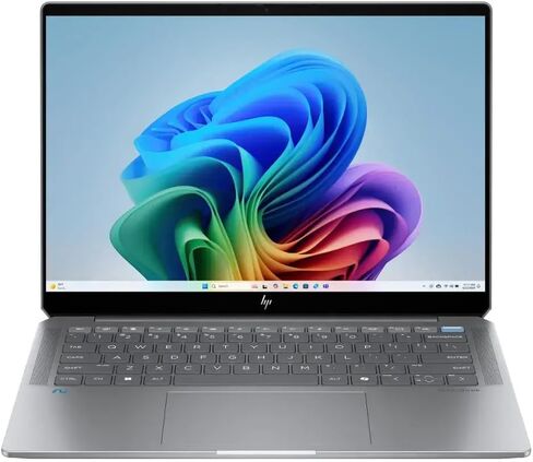 HP Omnibook Ultra Copilot+ PC Laptop 2024 14 "2.2K شاشة تعمل باللمس ، AMD Ryzen AI 9 365 APU ، AMD Radeon 800M Graphics ، 32GB LPDDR5 ، 1TB SSD ، Backlit KB ، FP ، WI-FI 7 ، 9MP IR AI Camera in Saudi Arabia