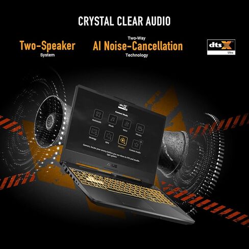 ASUS TUF Gaming A15 Gaming Laptop, 15.6" FHD 16:9 144Hz Display, AMD Ryzen™ 5 7535HS Processor, NVIDIA® GeForce RTX™ 3050, 16GB DDR5, 512GB PCIe® Gen 4.0 SSD, Wi-Fi 6, Windows 11 Home, FA506NC-DS53 in Saudi Arabia