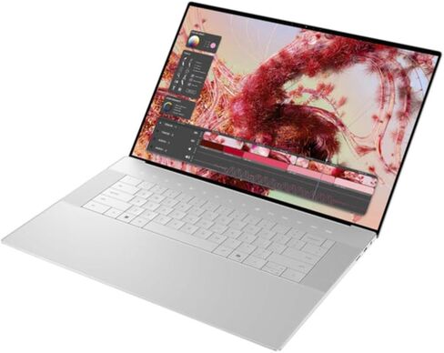 Dell XPS 16 9640 16.3" Touchscreen Notebook - UHD+ - Intel Core Ultra 9 185H - 32 GB - 1 TB SSD - English Keyboard - Platinum in Saudi Arabia
