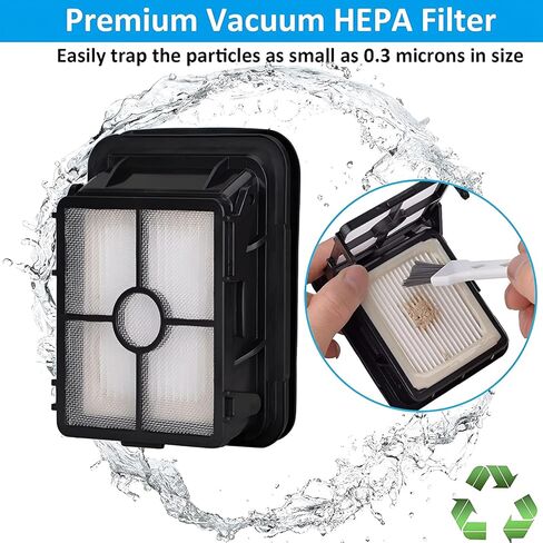 for Bissell CrossWave Pet Pro 2306A CrossWave 1785 Series Replacement Part 1 Pack 2460+1 Pack 1868 Multi-Surface Pet Pro Cleaner Brush Rolls Tangle-Free+4 Pack 1866 Vacuum Filter Part 1613568 in Kuwait