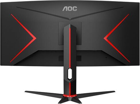 AOC Gaming CU34G2XP/BK Monitor - 34 "معدل تحديث 180 هرتز ، وقت استجابة 5 مللي ثانية (متجدد) in Kuwait