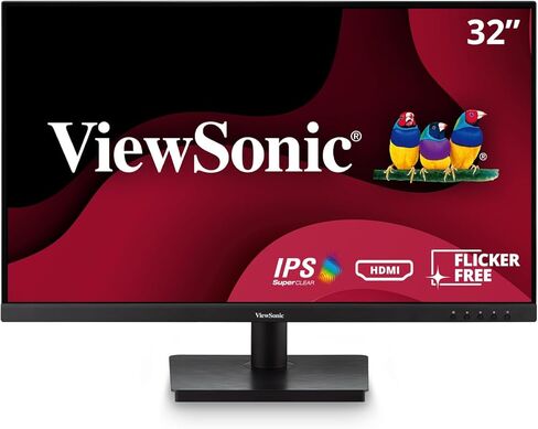 VaileSonic VA3209M 32 بوصة IPS شاشة كاملة 1080 بكسل مع إطار رفيع ، 75 هرتز ، العناية بالعيون ، HDMI ، VGA (متجدد) in Kuwait