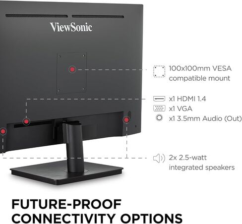 VaileSonic VA3209M 32 بوصة IPS شاشة كاملة 1080 بكسل مع إطار رفيع ، 75 هرتز ، العناية بالعيون ، HDMI ، VGA (متجدد) in Kuwait