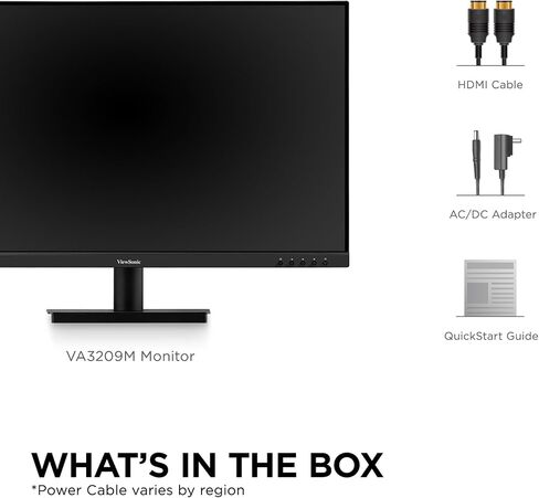 VaileSonic VA3209M 32 بوصة IPS شاشة كاملة 1080 بكسل مع إطار رفيع ، 75 هرتز ، العناية بالعيون ، HDMI ، VGA (متجدد) in Kuwait