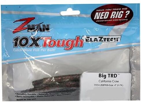 Z-MAN Finesse TRD 4 Inch 6 Pack Calif Craw in Saudi Arabia