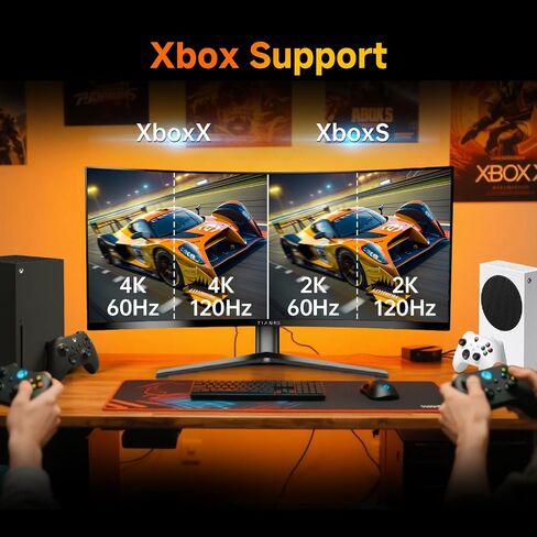 34inch UWQHD Monger Gaming Gaming Monitor ، 1500R 240Hz Ultrawide Monitor ، PIP/PBP ، 0.5ms freesync ، 125 ٪ SRGB ، 95 ٪ DCI-P3 ، شاشة مع مكبر الصوت ، HDMI2.1 ، DP1.4 ، VESA in Saudi Arabia