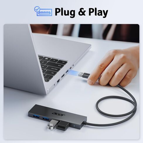 Acer USB Hub 4 Ports Bundle with Bluetooth Mouse in Saudi Arabia