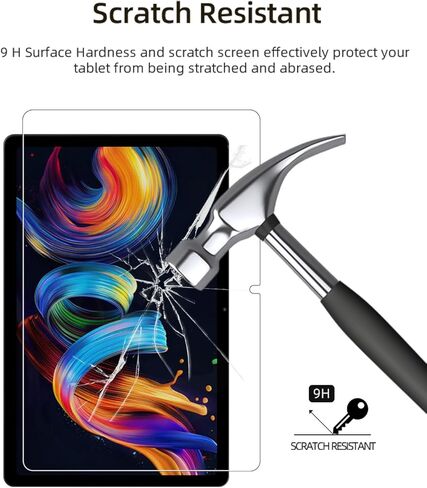 واقي الشاشة لـ TCL NXTPaper 11 Plus Tablet 11.5inch ، Film HD Scratch Graded Glass Film for TCL NXTPAPE 11 Plus Drop Protection ، Touch Contensive ، Anti-Fingerprint ، 2 Pack. in Kuwait