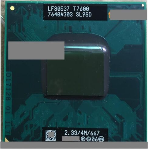c Duo T7600 CPU 4M Cache,2.33GHz,667MHz FSB Scoket 478,Dual-Core Laptop Processor for 945 Chipset in Saudi Arabia