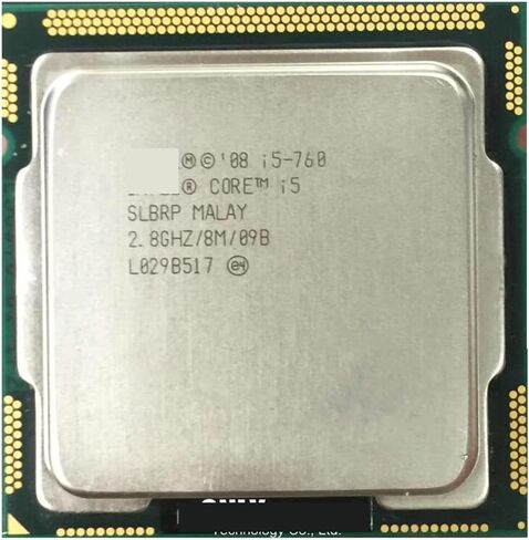 c I5-760 Processor 2.8 GHz 8MB Cache Socket LGA1156 45nm Desktop CPU I5 760 in Saudi Arabia