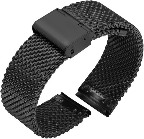 مشاهدة فرقة ، استبدال WATC ، مراقبة الملحقات 18 مم 20 مم 22 مم 24 مم Watchband Band Quick Watch Band Mesh Stainless Strap Belt Bracele in Kuwait