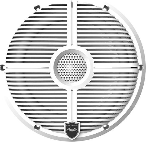 wet sounds | REVO 8-XWW | High Output Component Style 8" Marine Coaxial Speaker with RGB Backlighting and Enclosed White XW Grille in Saudi Arabia