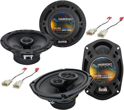 Harmony Audio Compatible with 1997-01 Toyota Camry Sedan HA-R65 HA-R69 New OEM Speaker Replacement Upgrade Package in Saudi Arabia