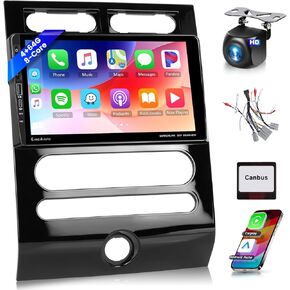 8Core 4G+64G CAR Stereo for Ford Expedition 2007-2014 Automatic A/C Radio مع 9inch 1280x720p الشاشة اللمس ، Carplay Android Auto ، 5.0 Bluetooth DSP 46EQ ، 59UI RDS/FM Camera Backup Radio Camera in Kuwait
