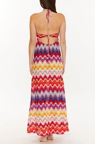 Trina Turk Women's Standard Portofino Halter Maxi Bikini Top, Casual, Cut Out, Swimwear Separates in Saudi Arabia