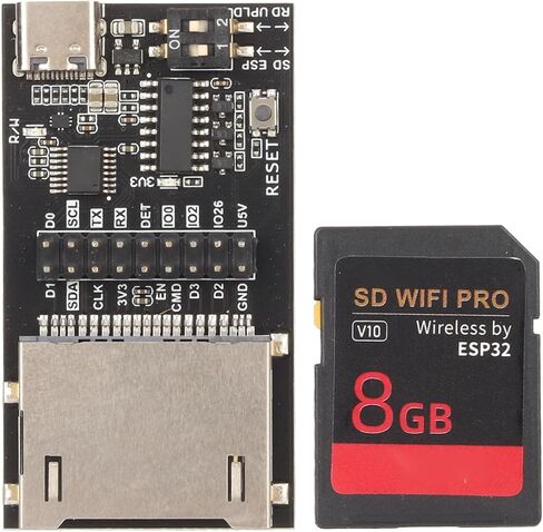 وحدة نقل SD WiFi Pro ، وحدة نقل السحابة اللاسلكية مع بطاقة تخزين 8 جيجابايت ، مدمجة في موصل USB C ، ل PRUS لـ MK3S VORN in Saudi Arabia