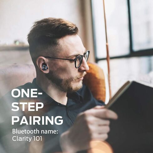 Monster Clarity 101 Airlinks اللاسلكي سماعات الأذن ، وسماعات Bluetooth 5.0 داخل الأذن مع علبة الشحن ، وسماعات الأذن العميقة ، و IPX5 مقاوم للماء ، وميكروفون مدمج ، ومكالمة واضحة ، وملاءمة للأمان للرياضة in Kuwait