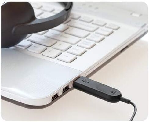 Logitech 981-000475 - سماعات الرأس H340 أسود USB - الضمان: 2Y in Saudi Arabia