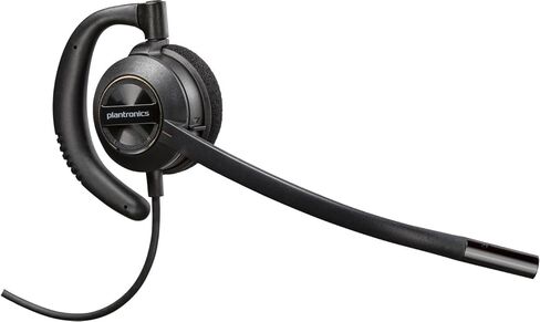 سماعة الرأس السلكية Plantronics لـ غير محدد - أسود in Kuwait