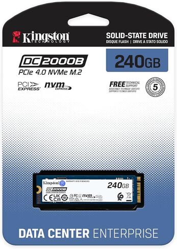 Kingston DC2000B 240 GB Solid State Boot Drive - M.2 2280 Internal - PCI Express NVME (PCI Express NVME 4.0 x4) in Saudi Arabia