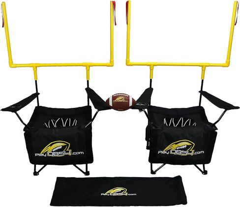 QB54 - The Ultimate Football Yard Game Set, Outdoor Football Toss for Tailgating, Backyard, Beach, Park, Tournaments, Sports Training, Score Touchdowns, Kick Field Goals in Kuwait