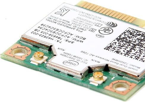 Intel Dual Band Wireless-AC 7260 WiFi Bluetooth Half Mini Card in Kuwait