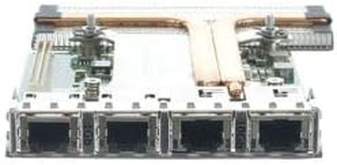 Dell CD2VM Intel X550 Quad Port Network Daughter Card - 10 GB/1 GB - Gigabit Ethernet - 10GBASE-T - 2 x 10GB RJ-45-2 x 1GB RJ-45 (Renewed) in Saudi Arabia