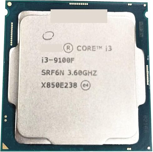 C I3-9100F Processor CPU I3 9100F 4CORE 4THREAD 3.6GHz 6MB Socket LGA1151 in Saudi Arabia