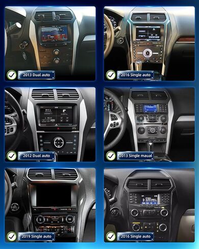 4G+64G Android Car Stereo for Ford Explorer 2011-2019 ، 9.7 بوصة راديو شاشة تعمل باللمس مع Carplay/Android Auto/5GHZ WiFi/32EQ DSP/GPS/Mirror Link/SWC ، AHD Camera Camera in Saudi Arabia