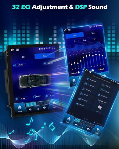 4G+64G Android Car Stereo for Ford Explorer 2011-2019 ، 9.7 بوصة راديو شاشة تعمل باللمس مع Carplay/Android Auto/5GHZ WiFi/32EQ DSP/GPS/Mirror Link/SWC ، AHD Camera Camera in Saudi Arabia