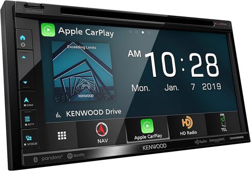 Kenwood DNX696S 6.8 Inch Apple CarPlay, Android Auto A/V Receiver w/Navigation in Saudi Arabia