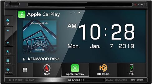 Kenwood DNX696S 6.8 Inch Apple CarPlay, Android Auto A/V Receiver w/Navigation in Saudi Arabia