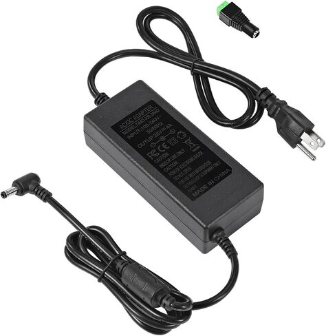 36V 4A Power Supply Adapter 100-240V AC to DC 144W Power Transformer 5.5mm x 2.5mm/2.1mm DC Output Jack 36V Volt AC Power Supply for LED Lights LED Driver CCTV Security System Inkjet Printer in Saudi Arabia