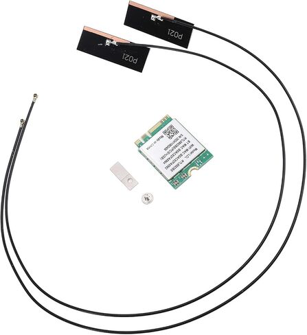 Card RTL8852BE WIFI 6 ، بطاقة شبكة لاسلكية 1800 ميجا بت في الثانية مع MU MIMO ، BT5.2 ، WIN10 11 ، Linux Support ، 2.4 جيجا هرتز و 5 جيجا هرتز (شريحة هوائيات خارجية) in Kuwait