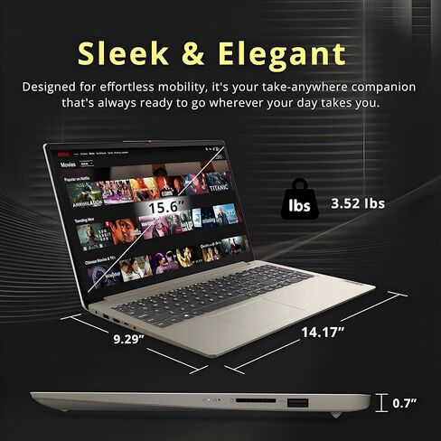 Lenovo أحدث كمبيوتر IdeaPad المحمول مع Microsoft Office 365 لمدة عام ، معالجات Intel قوية ، 15.6 بوصة LED ، ذاكرة الوصول العشوائي 36 جيجابايت ، 1 تيرابايت SSD ، كاميرا مصراع الخصوصية ، عمر البطارية الطويل ، Windows 11 Pro ، Wowpc USB in Saudi Arabia