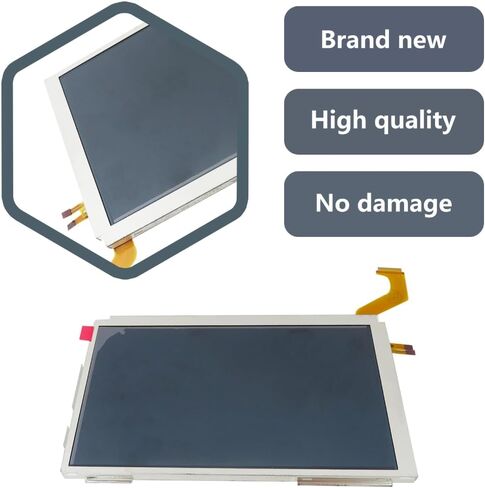 استبدال Ingqi الجديد لشاشة N-intendo 3DS XL العلوية العلوية LCD in Saudi Arabia