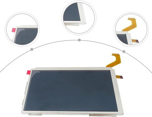 استبدال شاشة LCD العلوي في Ingqi لـ Nintendo 3DS XL Black in Saudi Arabia