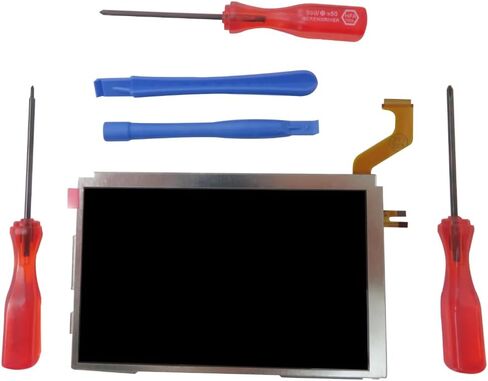INGQI Upgraded Top Upper LCD Screen Replacement with Tools for N-intendo 3DS XL in Saudi Arabia