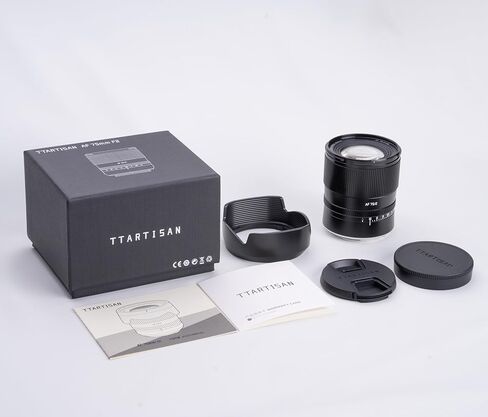 Ttartisan 75mm F2 لـ X-Mount ، AF 75mm f/2 لعدسة XF العدسة الكاملة للإطار التلقائي للتقاط العدسات لـ X-T2 X-T3 in Saudi Arabia