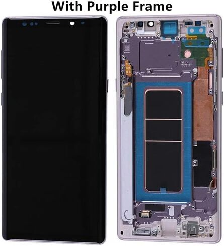 6.4" Original AMOLED for Samsung Galaxy NOTE9 N960U N960U1 SM-N960F SM-N960W Screen Replacement Note 9 Display Touch Screen Assembly (with Purple Frame+Back Cover+Tools) in Saudi Arabia