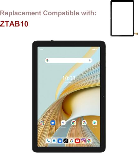 بديل جديد لرقم الشاشة اللمسة الشاشة التوافق مع Vortex ZTAB10 مع شاشة LCD لإصلاح OCA تمت ترقيتها in Kuwait