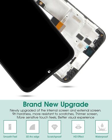 لاستبدال شاشة Moto G10 لـ Motorola Moto G10 LCD Screen Repair for Moto XT2127 XT2127-2 Touch Screen Dispizer Display Assembly مع إطار in Saudi Arabia