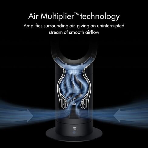 Dyson Cool™ Tower Fan AM07 Black/Nickel, Large in Saudi Arabia