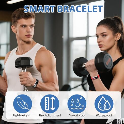 Watch Bands Compatible with ID115 Plus HR Fitness Tracker, Replacement Veryfit pro Activity Watch Straps Set for Men Women, Multicolor Wristbands for ID115Plus HR Smart Bracelet ONLY in Saudi Arabia